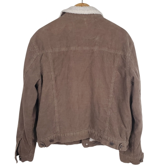 Sunrise Kingdom Brown Corduroy Sherpa Lined Jacket. XL. 0125 - Picture 5 of 13